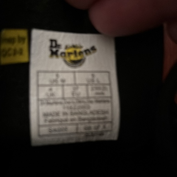 Dr. Marten’s black combat boots,The Original! US5 - Picture 5 of 7
